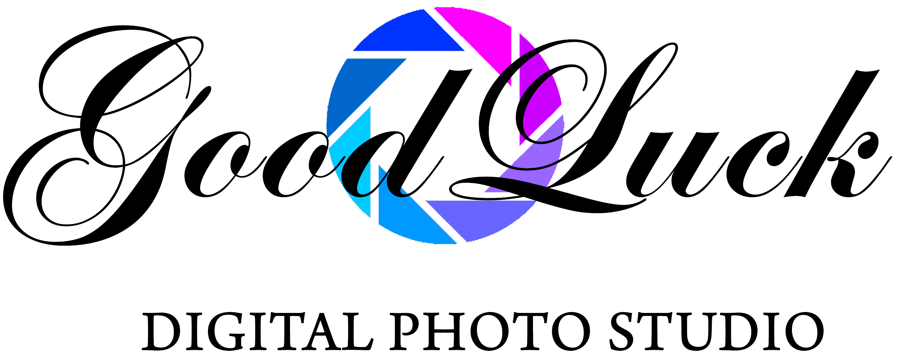 Good Luck Digital Photo Studio Logo